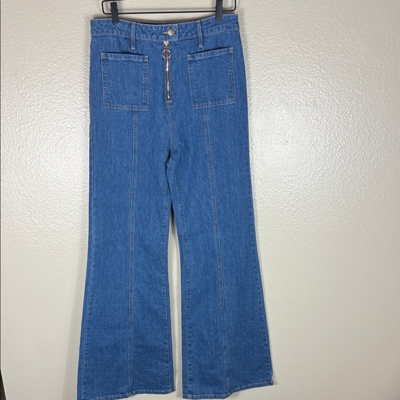 Stoned Immaculate Bardot High Waisted Bells in Filmore - Picture 7 of 13